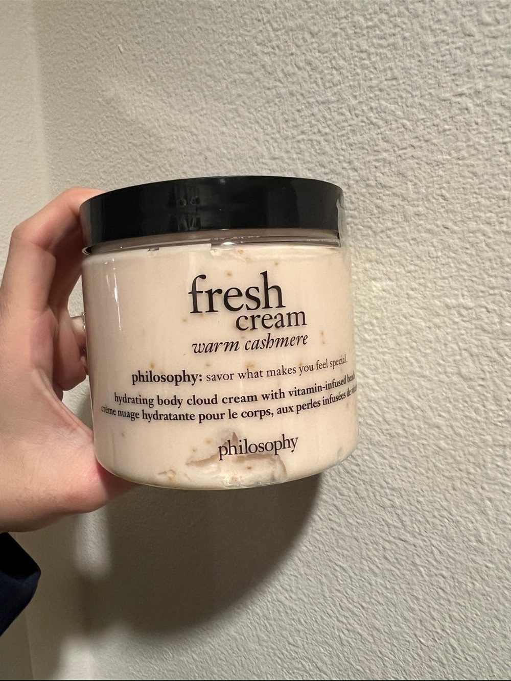 Philosophy Fresh Cream Warm Cashmere Hydrating Body Cloud Cream 16 flOz
